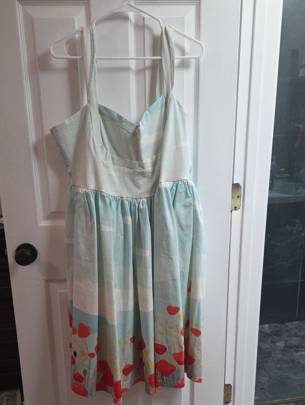 3x/20 Unique Vintage Dress Poppy